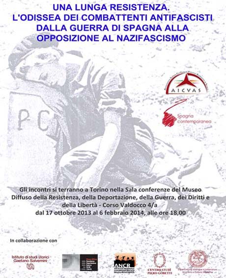 A Torino serie di incontri sul tema: “Dalla guerra di Spagna all’opposizione al nazifascismo”