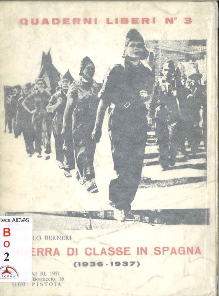 Guerra di classe in Spagna: 1936-1937