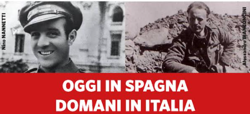 OGGI IN SPAGNA, DOMANI IN ITALIA.