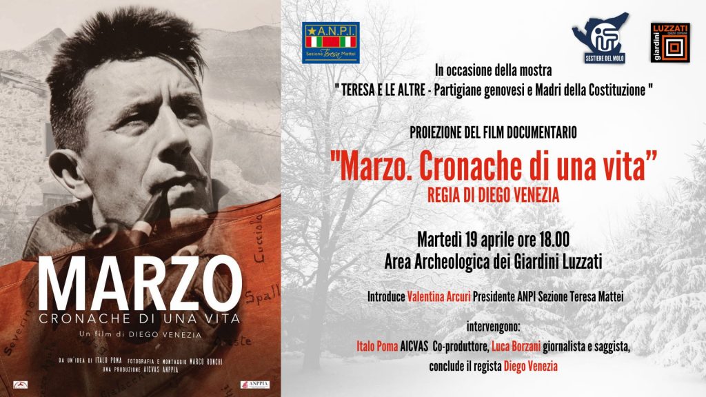 Presentazione del film “Marzo. Cronache di una vita”