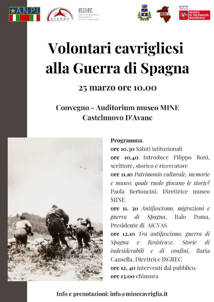 Volontari cavrigliesi alla Guerra di Spagna