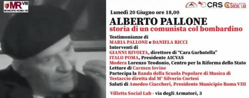 ALBERTO PALLONE- ROMA 20 GIUGNO